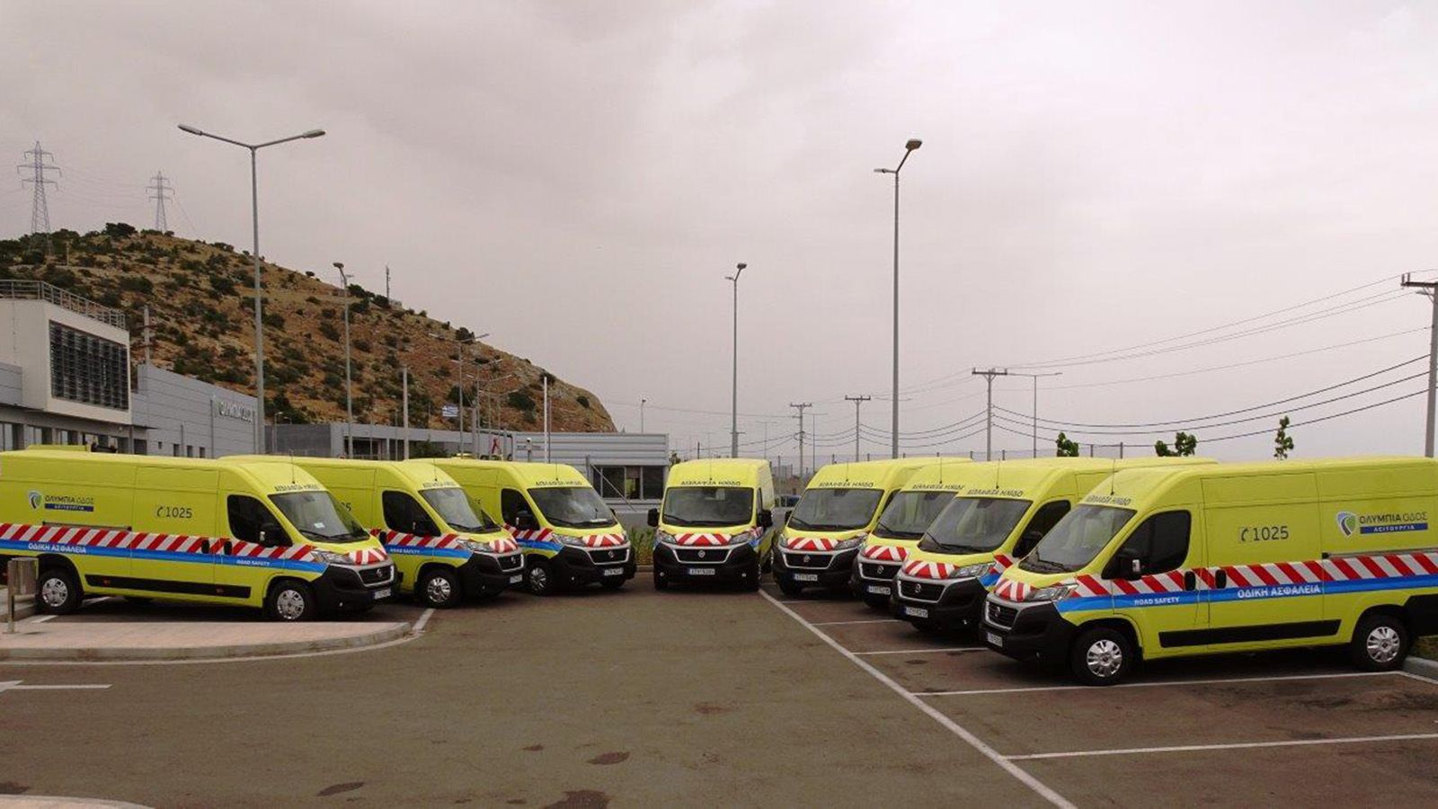 Η τελετή παράδοσης πραγματοποιήθηκε στις εγκαταστάσεις της Ολυμπίας Οδού στις 20 Απριλίου 2018.